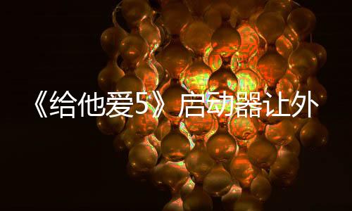 《給他愛(ài)5》啟動(dòng)器讓外媒破大防：這種游戲就該玩盜版