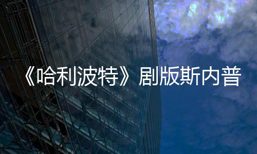 《哈利波特》劇版斯內(nèi)普教授將由黑人演員飾演