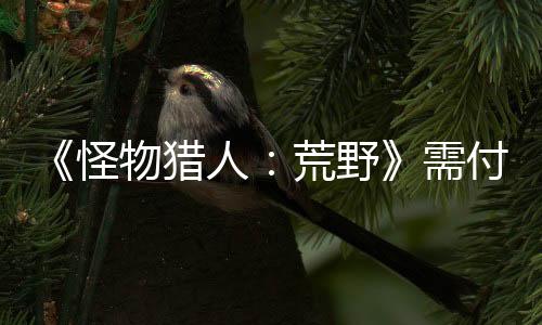 《怪物獵人：荒野》需付費(fèi)捏臉 引起玩家爭(zhēng)議