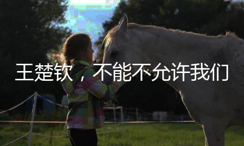 王楚欽，不能不允許我們輸球