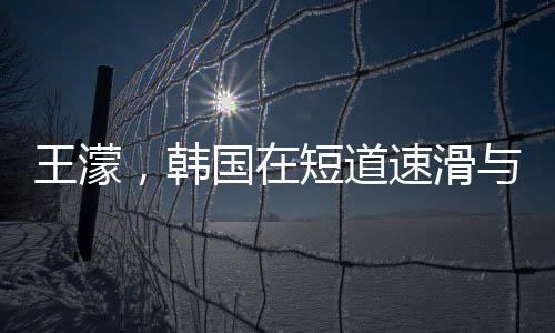 王濛，韓國在短道速滑與冰上散打中的表現(xiàn)