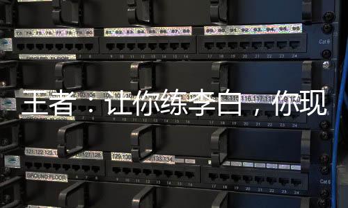 王者：讓你練李白，你現(xiàn)實去學劍