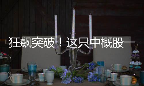 狂飆突破！這只中概股一度漲超900%，投資者矚目焦點
