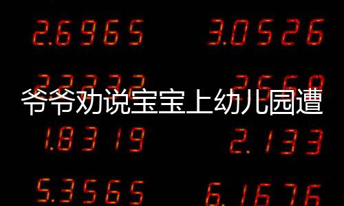 爺爺勸說寶寶上幼兒園遭遇無解困境——一次感人至深的情感旅程嘗試與剖析（一二三四五六七八九十段大綱呈現(xiàn)）
