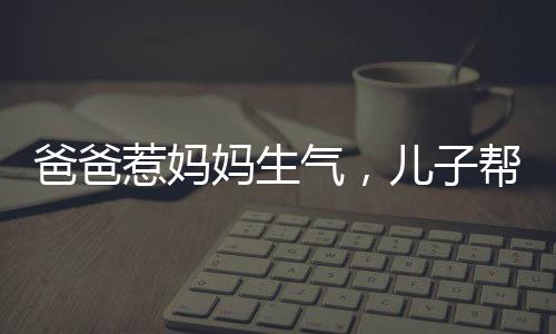 爸爸惹媽媽生氣，兒子幫媽媽復(fù)仇，家庭紛爭背后的情感糾葛