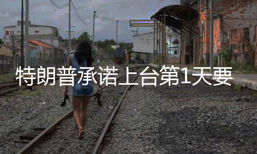 特朗普承諾上臺第1天要做的10件事情