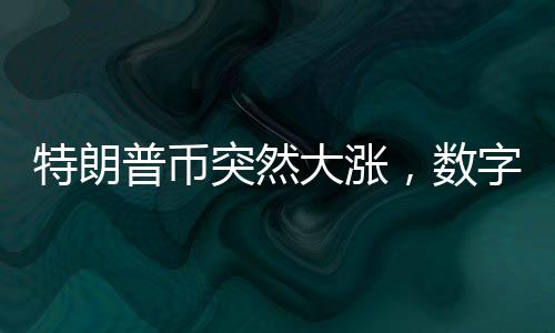 特朗普幣突然大漲，數(shù)字貨幣市場的新動向