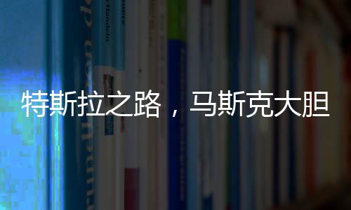 特斯拉之路，馬斯克大膽預(yù)測(cè)全球市值第一