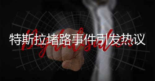 特斯拉堵路事件引發(fā)熱議，警方回應(yīng)未進(jìn)行罰款處理