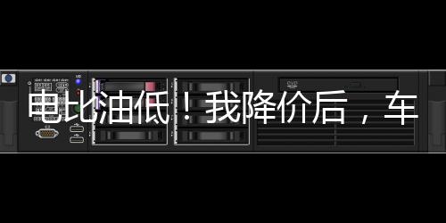 電比油低！我降價后，車企都慌了