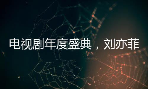 電視劇年度盛典，劉亦菲宋佳榮獲視后，星光璀璨見(jiàn)證榮耀時(shí)刻