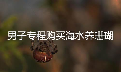 男子專程購(gòu)買海水養(yǎng)珊瑚，熱愛(ài)與堅(jiān)持背后的故事