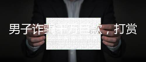 男子詐騙千萬(wàn)巨款，打賞主播七百萬(wàn)，虛擬世界的金錢狂歡與悲劇警醒