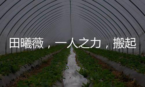 田曦薇，一人之力，搬起整張桌子