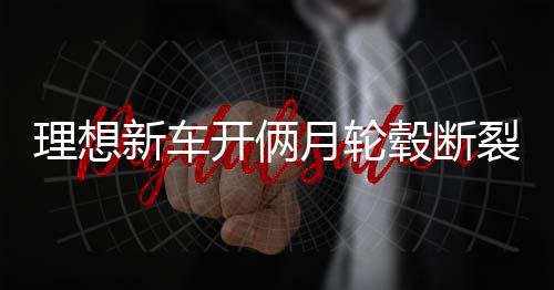 理想新車開倆月輪轂斷裂事件揭秘，車主遭遇與4S店回應