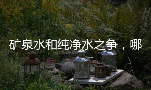 礦泉水和純凈水之爭，哪個更健康？