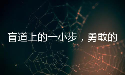 盲道上的一小步，勇敢的一大步——一歲失明寶寶的勇敢行走之旅