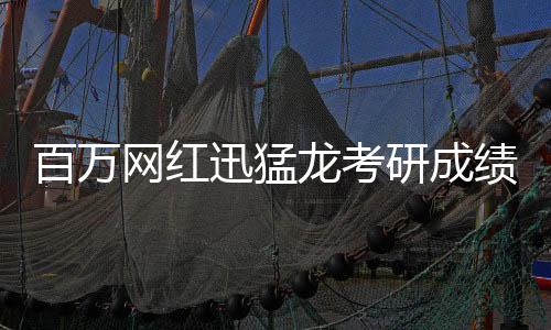百萬(wàn)網(wǎng)紅迅猛龍考研成績(jī)亮眼，223分的背后故事