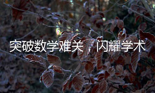 突破數(shù)學(xué)難關(guān)，閃耀學(xué)術(shù)殿堂——記90后女?dāng)?shù)學(xué)家王虹的輝煌成就