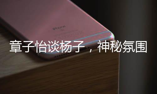 章子怡談楊子，神秘氛圍令人震驚