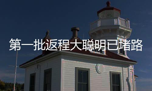第一批返程大聰明已堵路上