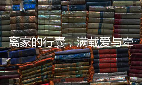 離家的行囊，滿載愛與牽掛的溫暖旅程