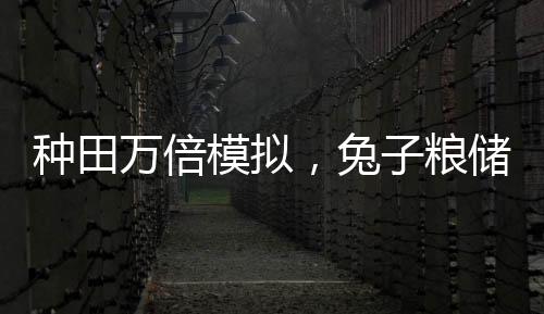 種田萬倍模擬，兔子糧儲成第一
