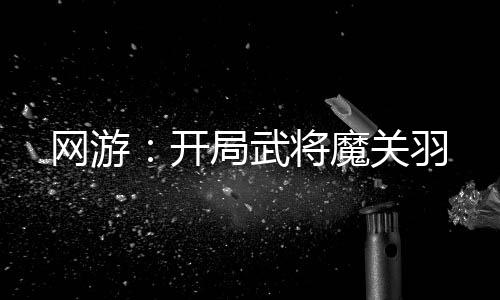 網(wǎng)游：開局武將魔關(guān)羽