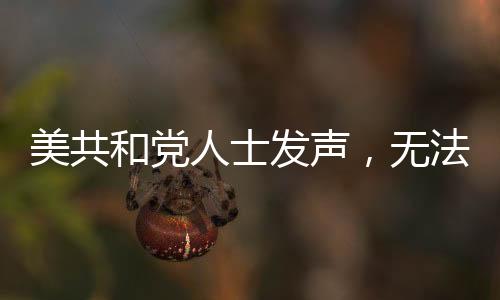 美共和黨人士發(fā)聲，無法容忍中國持續(xù)繁榮與富強