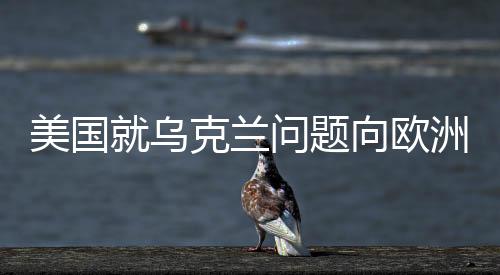 美國就烏克蘭問題向歐洲盟友發(fā)問卷，尋求共識與戰(zhàn)略協(xié)同