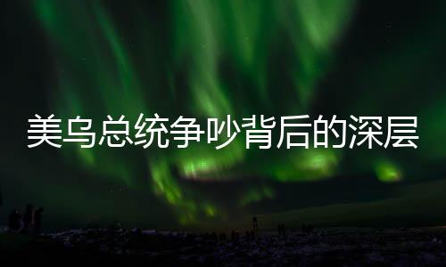 美烏總統(tǒng)爭吵背后的深層沖突，烏克蘭大使皺眉表情下的挑戰(zhàn)與對話場景觀察
