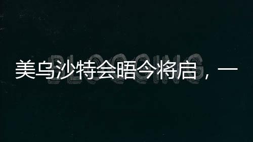 美烏沙特會(huì)晤今將啟，一場涉及多重議題的國際對(duì)話正式開啟