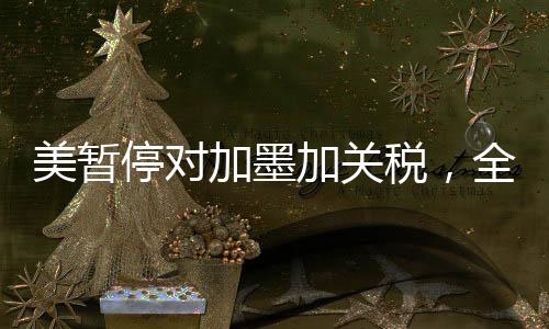 美暫停對(duì)加墨加關(guān)稅，全球貿(mào)易動(dòng)態(tài)與地緣政治影響分析
