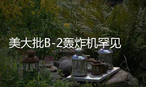 美大批B-2轟炸機罕見調(diào)動，目標(biāo)指向何方？