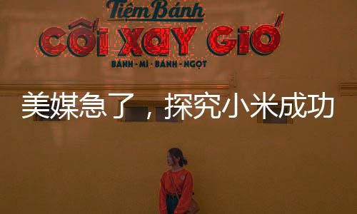 美媒急了，探究小米成功造車背后的故事，為何蘋果未能順利進軍汽車制造業(yè)