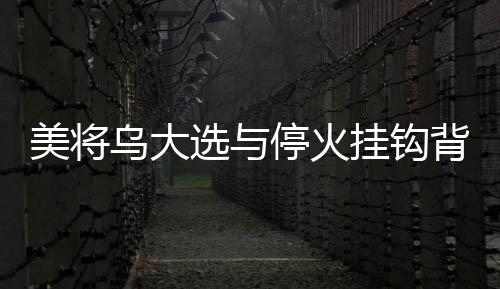 美將烏大選與?；饞煦^背后的目的深度解析
