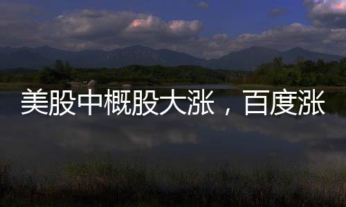 美股中概股大漲，百度漲幅超5%，科技巨頭的新機遇與挑戰(zhàn)