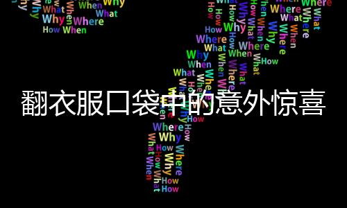 翻衣服口袋中的意外驚喜，揭秘一場巨額現(xiàn)金的神秘發(fā)現(xiàn)之旅