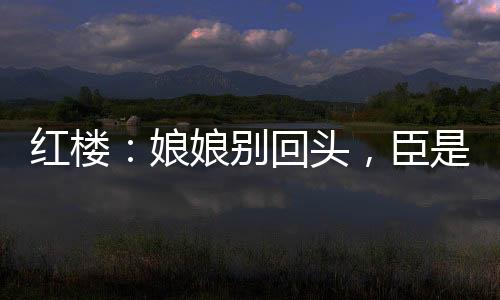 紅樓：娘娘別回頭，臣是陛下