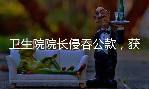 衛(wèi)生院院長侵吞公款，獲刑十年警醒行業(yè)倫理缺失——衛(wèi)生院財務(wù)管理亂象待整治