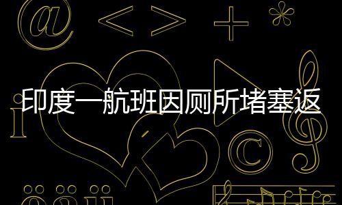 印度一航班因廁所堵塞返航，緊急返航背后的問(wèn)題引發(fā)關(guān)注