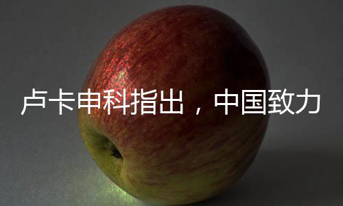 盧卡申科指出，中國致力于和平發(fā)展，不希望看到戰(zhàn)爭沖突發(fā)生