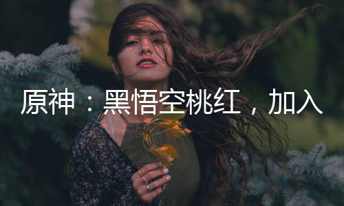 原神：黑悟空桃紅，加入聊天群
