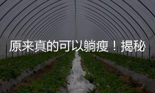 原來真的可以躺瘦！揭秘新型減肥方式的科學(xué)奧秘