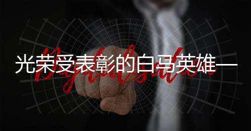 光榮受表彰的白馬英雄——記英勇救人行為及榮譽(yù)時(shí)刻