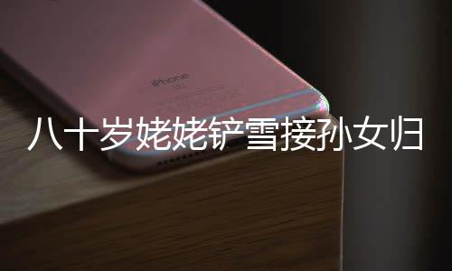 八十歲姥姥鏟雪接孫女歸，溫暖冬日里的感人瞬間