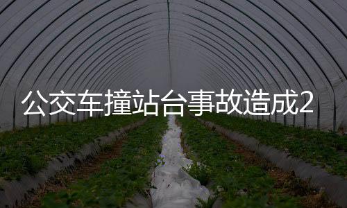 公交車撞站臺事故造成2死1傷，引起社會關(guān)注