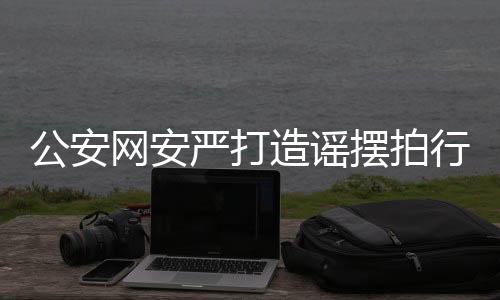 公安網(wǎng)安嚴(yán)打造謠擺拍行為，多人因拍賣慘被查處