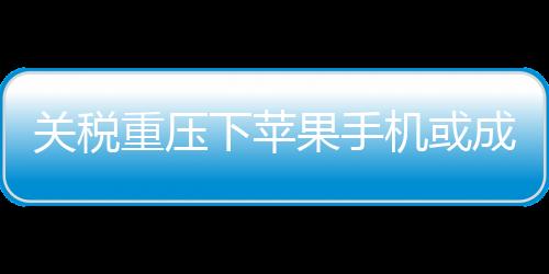 關(guān)稅重壓下蘋果手機(jī)或成奢侈品 考慮在巴西生產(chǎn)iPhone