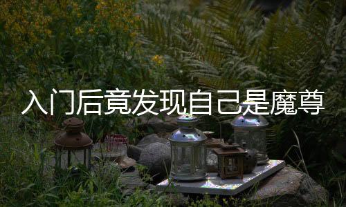 入門后竟發(fā)現(xiàn)自己是魔尊轉(zhuǎn)世